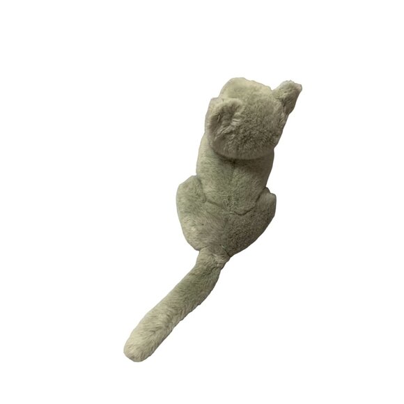 Eden Toys Vintage Plush Gray Cat Kitten Kitty Stuffed Animal Toy 11 in Tall - Picture 3 of 6
